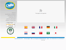 Tablet Screenshot of cmmindustry.com